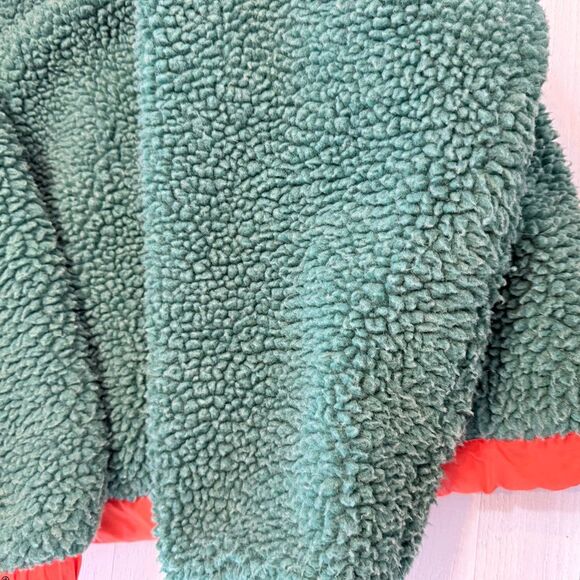 Superdry Hooded Teddy‎ Sherpa Jacket green women's 12 - Picture 12 of 12